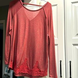 Maurice’s Lace bottom tunic
